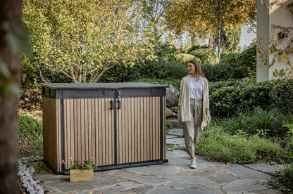 Keter Signature Horizontal Shed - Venetian Brown 2020L