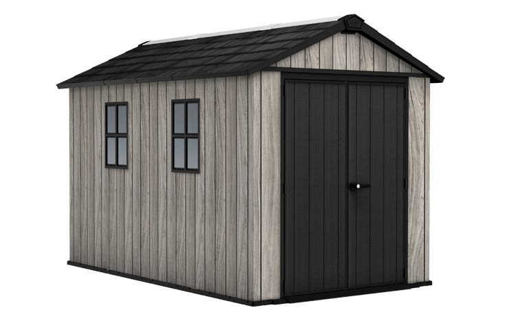 Keter Apex Shed 7.5x11 - Stormgrey Look (2.3 x 3.5m)