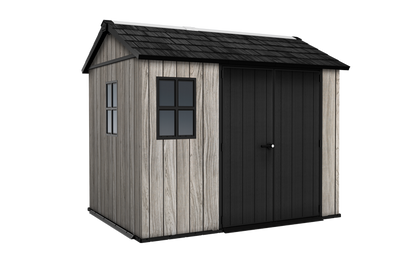 Keter Apex Shed 7.5x9 - Stormgrey Look (2.3 x 2.9m)