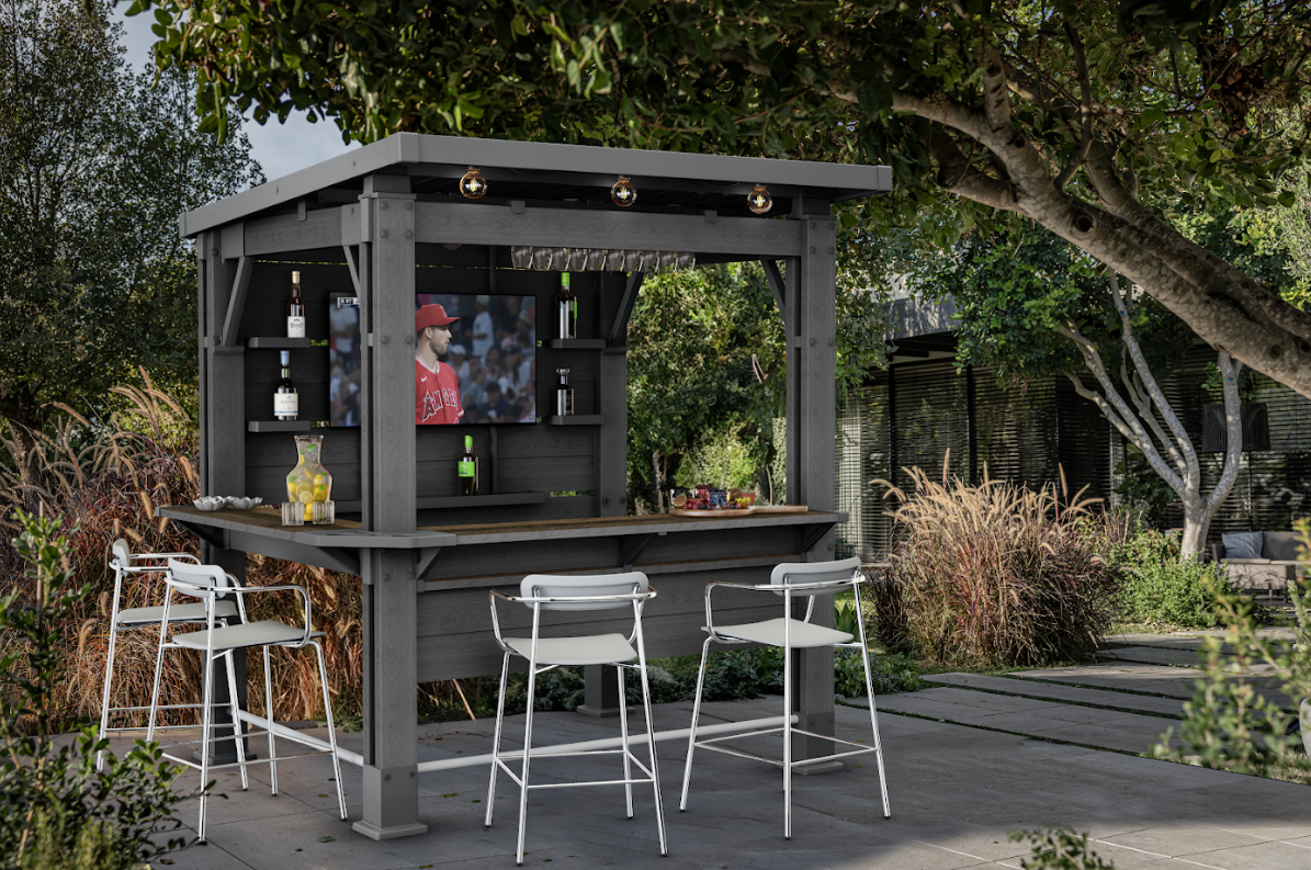 Keter Bar Gazebo - Grey