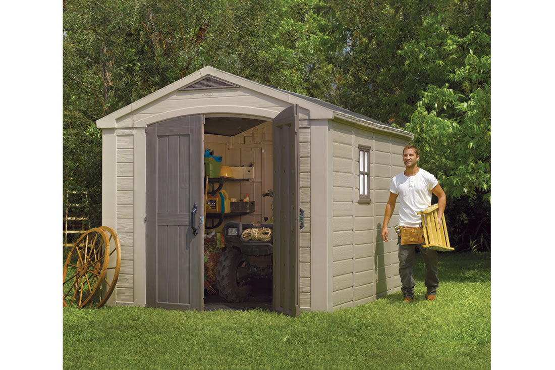 Keter Factor 8 x 11  Garden Shed (2.6 x 3.3m)
