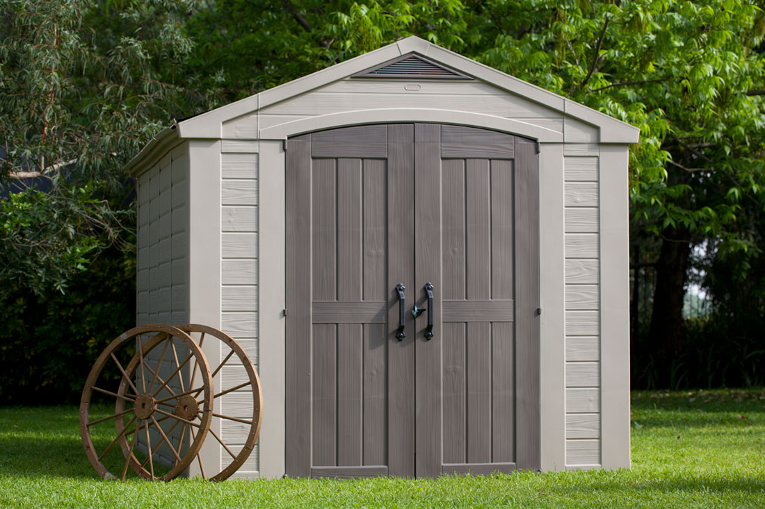 Keter Factor 8 x 11  Garden Shed (2.6 x 3.3m)