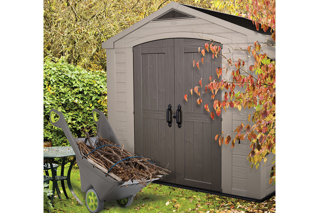 Keter Factor 8 x 6 Garden Shed (2.6 x 1.8m)