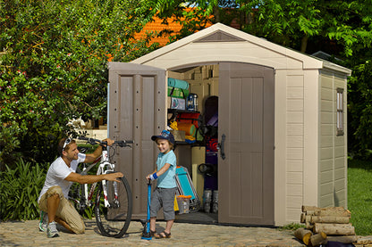 Keter Factor 8 x 6 Garden Shed (2.6 x 1.8m)