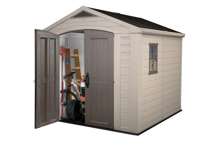 Keter Factor 8 x 8 Garden Shed (2.6 x 2.6m)