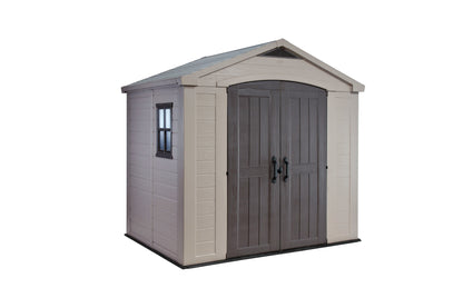 Keter Factor 8 x 6 Garden Shed (2.6 x 1.8m)
