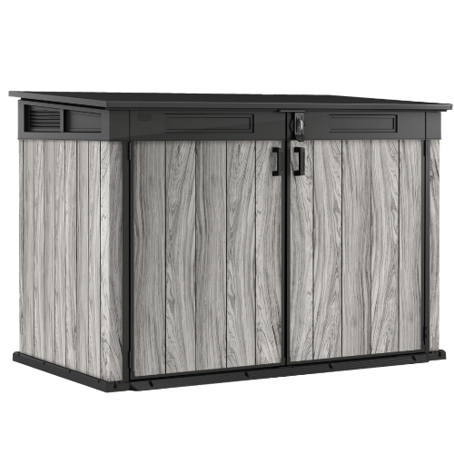 Keter Signature Horizontal Shed - Stormgrey Look