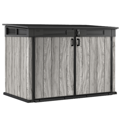 Keter Signature Horizontal Shed - Stormgrey Look