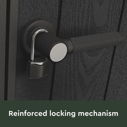 Keter Signature Pent 7x7 Shed - Walnut Look (2.2 x 2.2m)