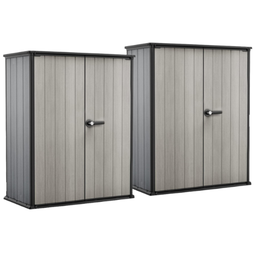Keter High Store Plus Shed - 2 Pack