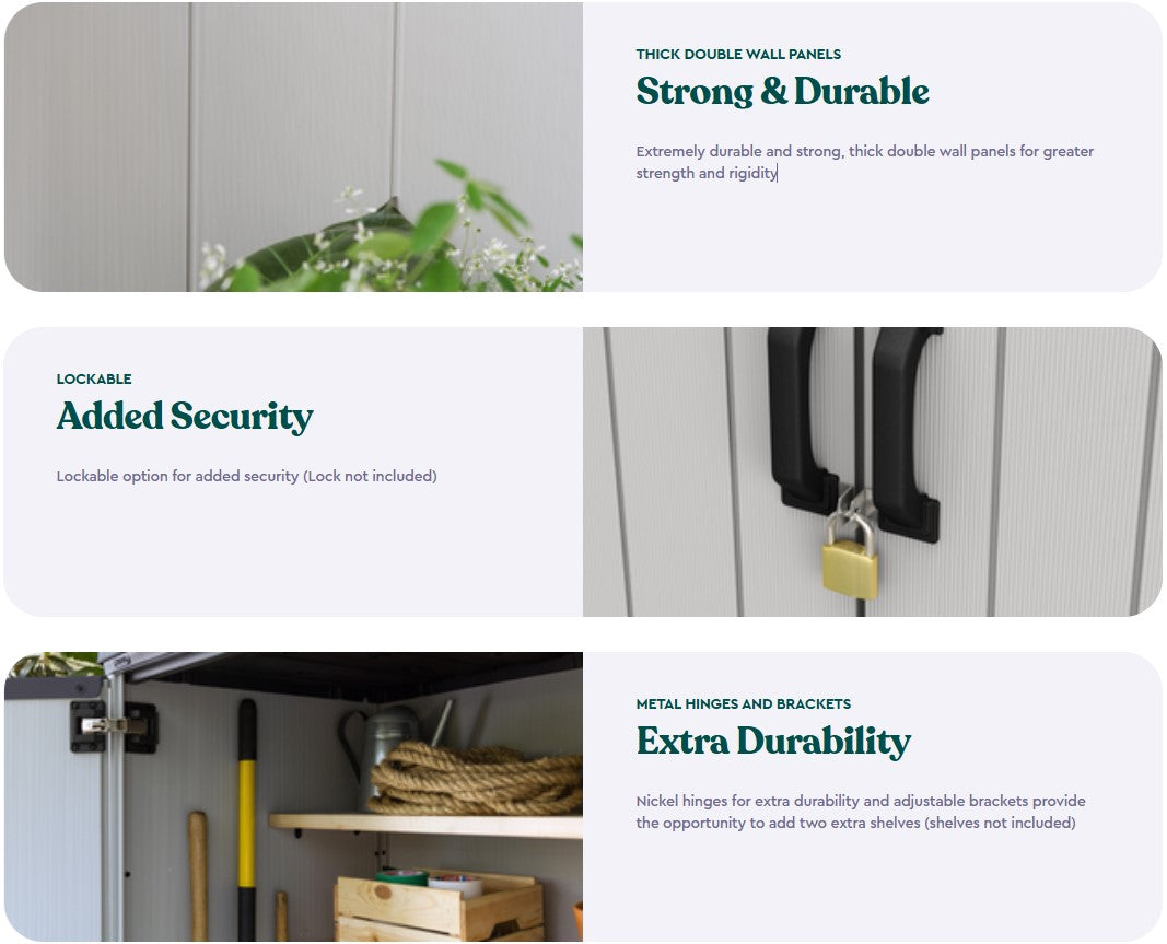 Keter Premier Tall Shed