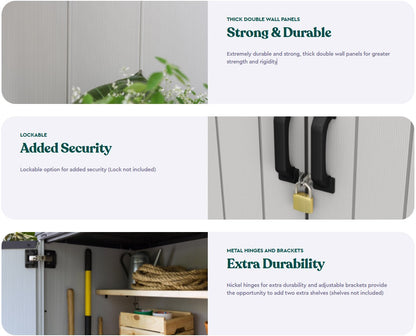 Keter Premier Tall Shed