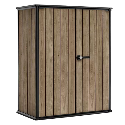 Keter Signature Vertical Shed - Ashwood Look